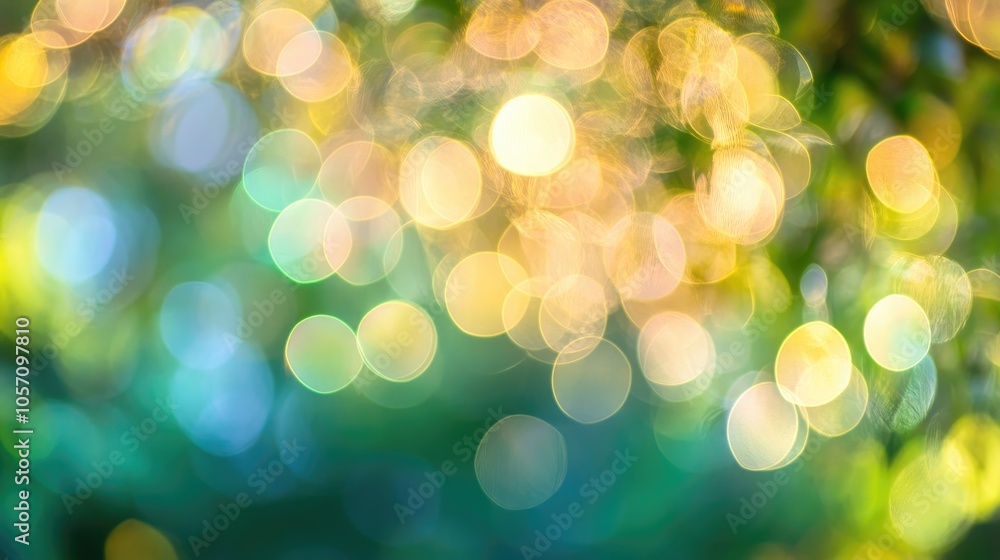 Abstract festive blur background featuring beautiful bokeh and a camera lens effect with circular light spots Abstract festive blur background featuring beautiful bokeh and a camera lens effect with circular light spots