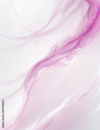 pink background - abstract light pink and white wave background - Generative AI