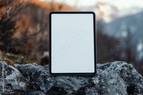 A blank tablet