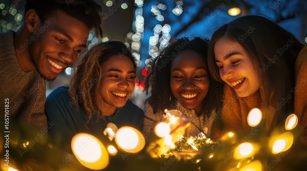 Create an environmentally conscious holiday lighting system that incorporates green technology, a multi-national team collaborates. Create an environmentally conscious holiday lighting system that incorporates green technology, a multi-national team collaborates.