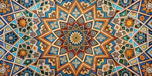 Wallpaper Mural Intricate Islamic Geometry Patterns for Modern Design and Architecture Inspiration Torontodigital.ca