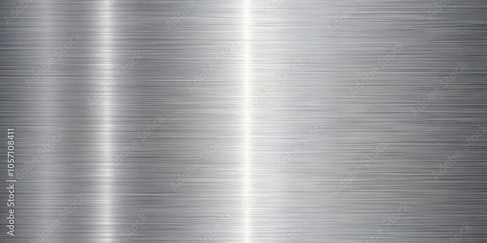 Metallic silver finish with a slight glossy sheen on a smooth surface, shiny, modern, high-tech, mirror-like, chrome Metallic silver finish with a slight glossy sheen on a smooth surface, shiny, modern, high-tech, mirror-like, chrome