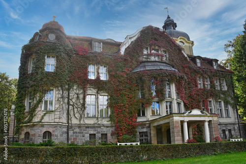 Neo-Baroque Palace in Łężany Poland photo