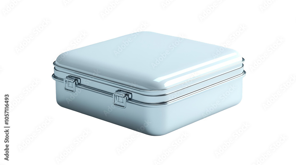 White lunch box, your perfect meal prep companion for healthy and delicious lunches on the go White lunch box, your perfect meal prep companion for healthy and delicious lunches on the go