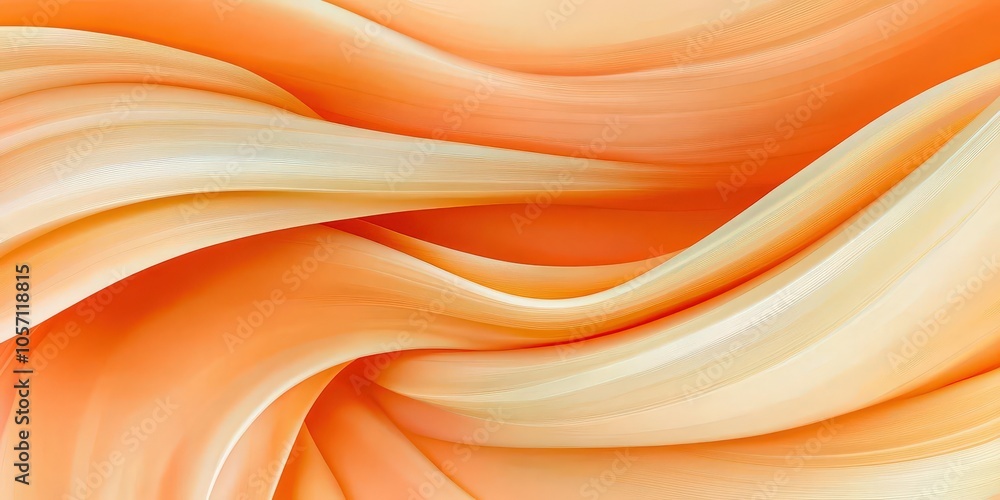 Fototapeta premium Abstract Orange and Yellow Swirling Texture Background