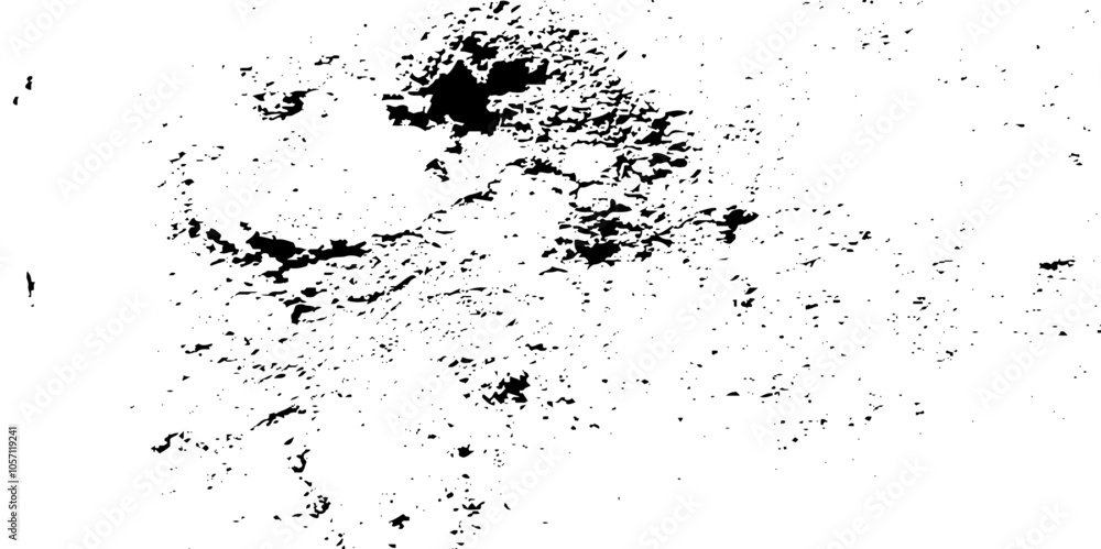 Vector Black and white dirty cracked Dust overlay distress grungy effect paint. Black and white grunge seamless texture. Dust and scratches grain texture on white and black background. Vector Black and white dirty cracked Dust overlay distress grungy effect paint. Black and white grunge seamless texture. Dust and scratches grain texture on white and black background.