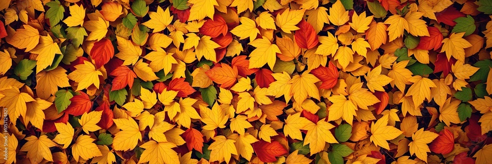Vibrant yellow autumn leaves covering a bright background, texture, wallpaper, nature Vibrant yellow autumn leaves covering a bright background, texture, wallpaper, nature