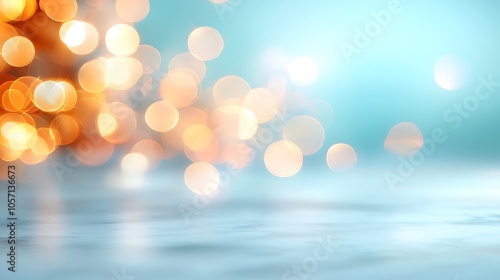 Soft and dreamy background with bokeh lights for creative projects perfect for events and celebrations