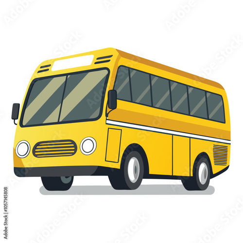 bus in a modern vector Art, Icons, and Graphics.