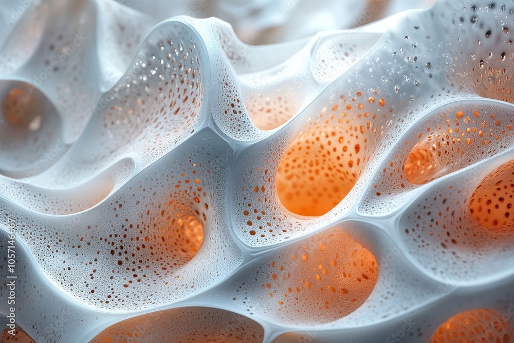 An abstract artistic rendering of biological tissue and circuits weaving together, blending organic and technological elements. Generative AI An abstract artistic rendering of biological tissue and circuits weaving together, blending organic and technological elements. Generative AI