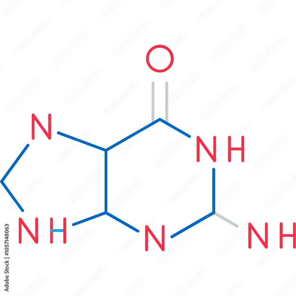 Obraz premium Guanine Icon
