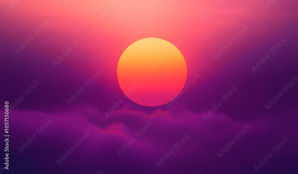 sun in the sky. Generative AI sun in the sky. Generative AI