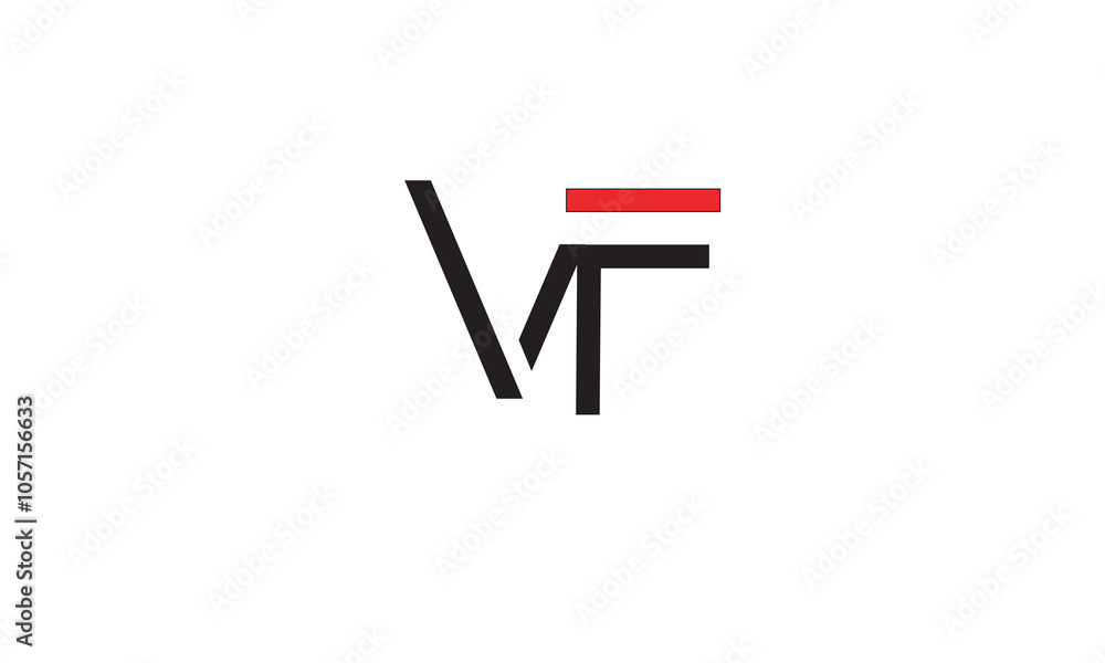 VF, FV, V , F , Abstract Letters Logo Monogram VF, FV, V , F , Abstract Letters Logo Monogram