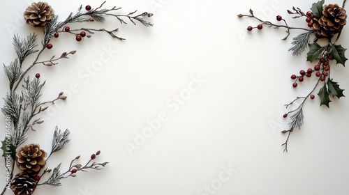 New Year gift card on retro background 7