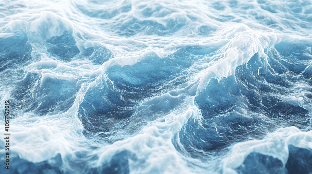 Ocean Serenity: Fluid Dynamics of Blue Water Ocean Serenity: Fluid Dynamics of Blue Water