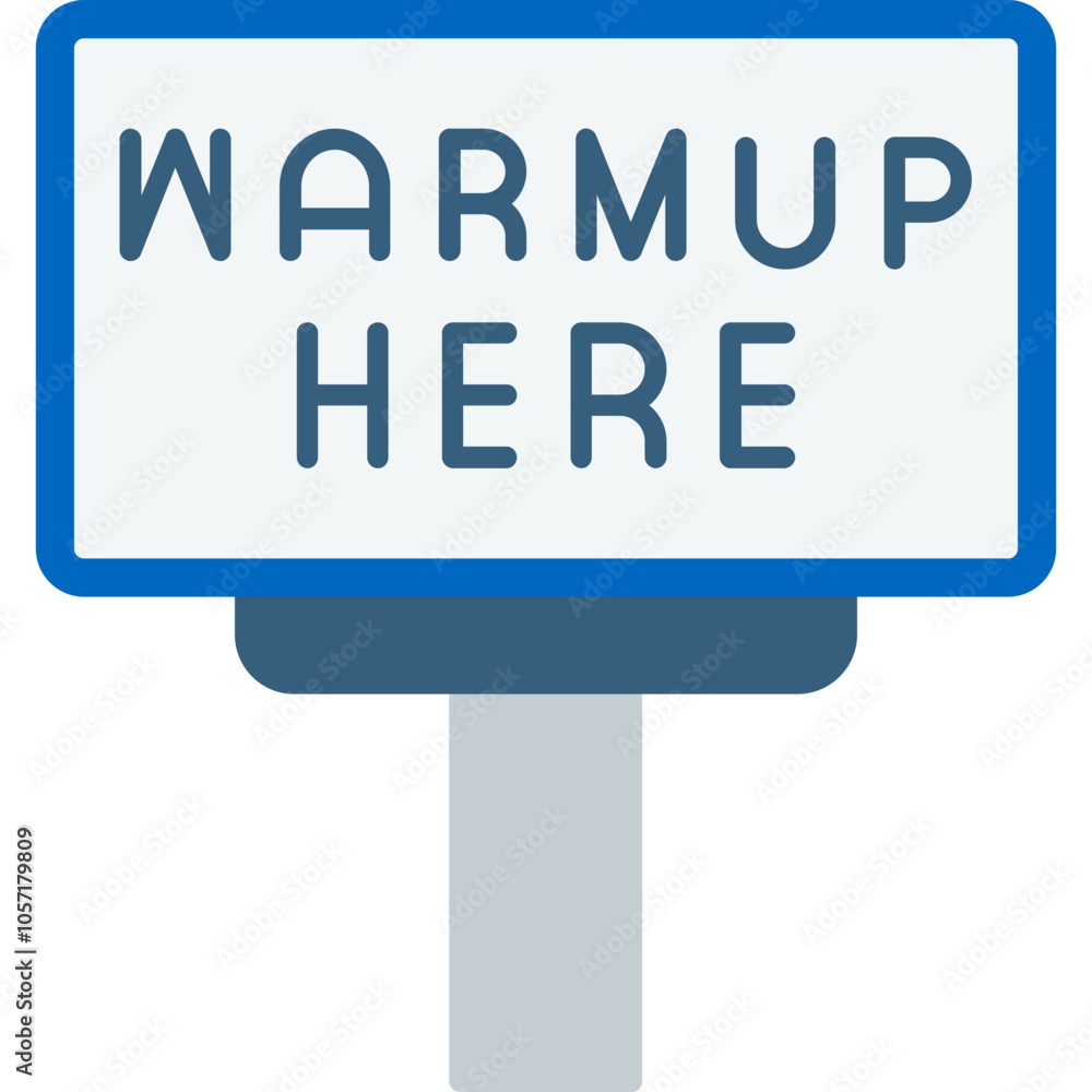 Warm-Up Area Icon Warm-Up Area Icon