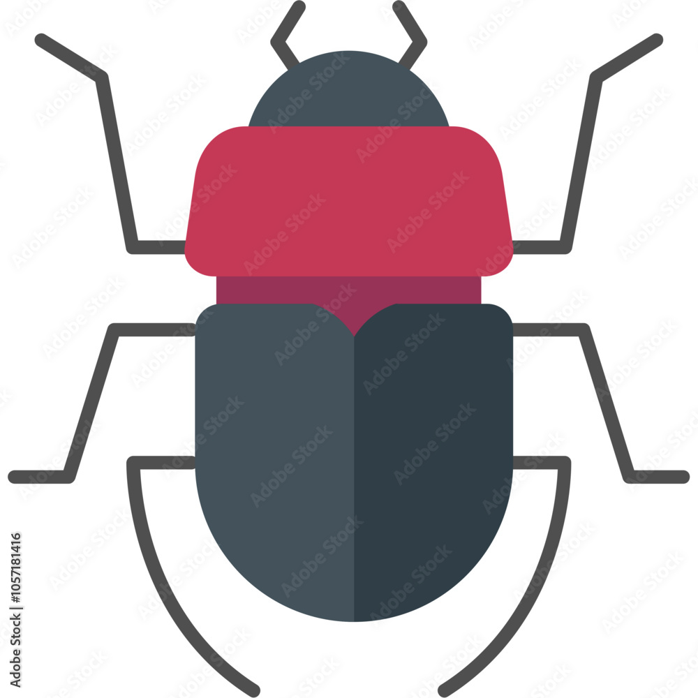Scarab Beetle Icon Scarab Beetle Icon