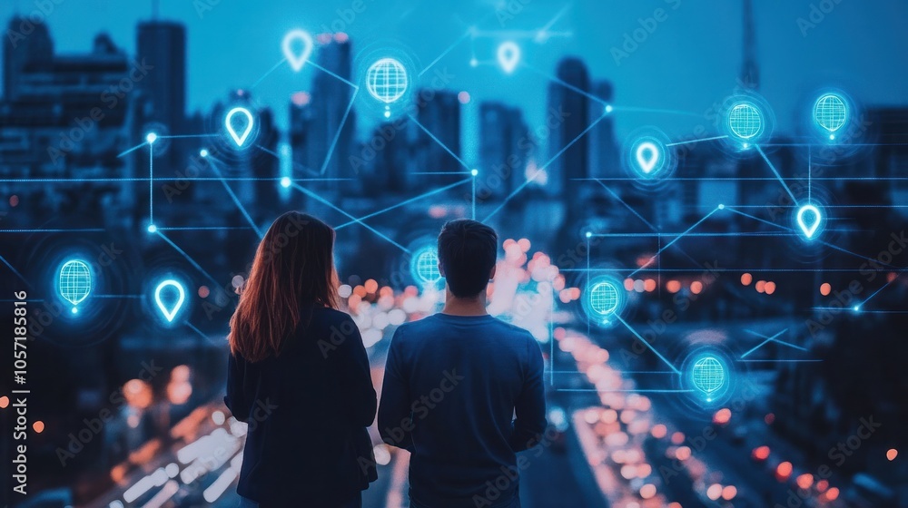 Geospatial data scientists analyzing geographic data for location-based services and insights Geospatial data scientists analyzing geographic data for location-based services and insights