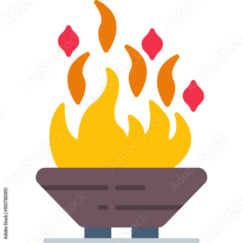 Fire Pit Icon