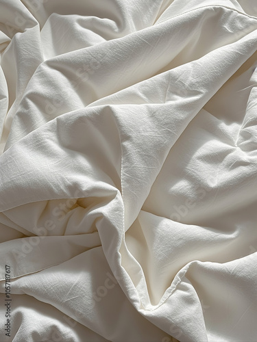 white silk background