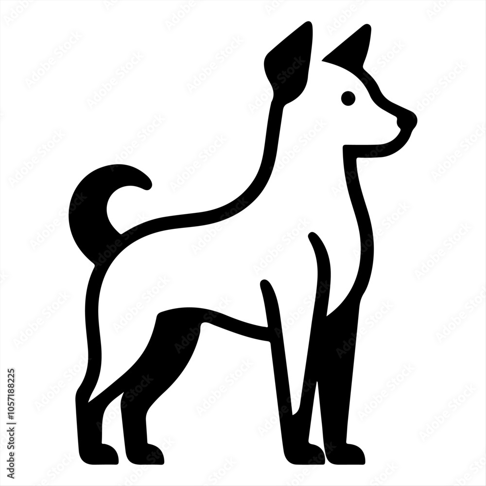 Obraz premium illustration of a dog