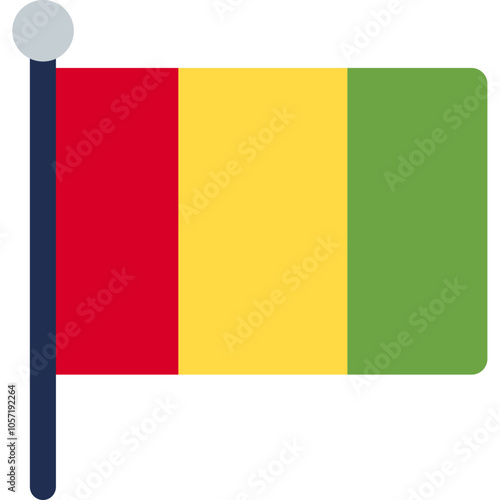 Guinea Flag Icon Free Download Guinea Flag Icon - GFXLoad
