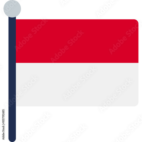 Monaco Flag Icon Free Download Monaco Flag Icon - GFXLoad