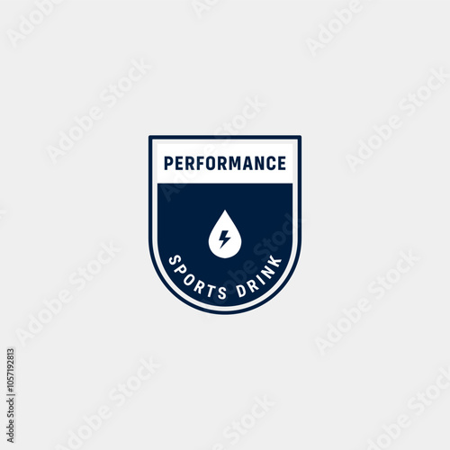 Sports drink label vector for product packaging design element. Best Electrolytes drink label vector for product design element and more.