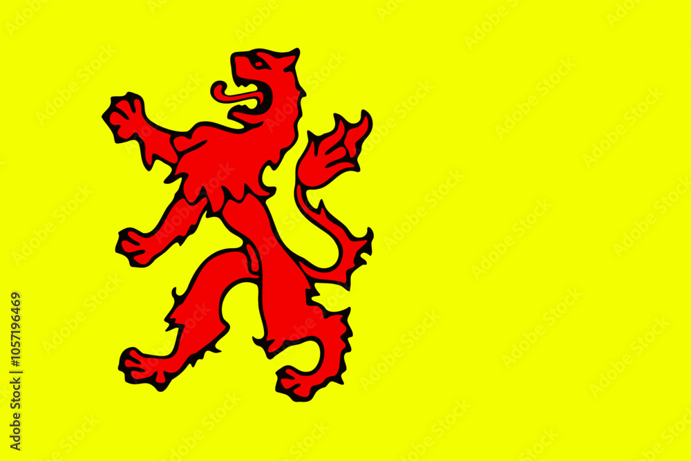 Flag of Zuid-Holland Flag of Zuid-Holland