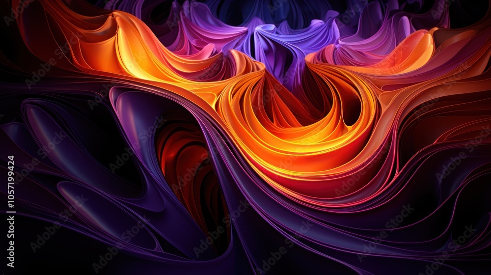 Abstract swirling patterns in vibrant colors create a dynamic visual experience. Abstract swirling patterns in vibrant colors create a dynamic visual experience.