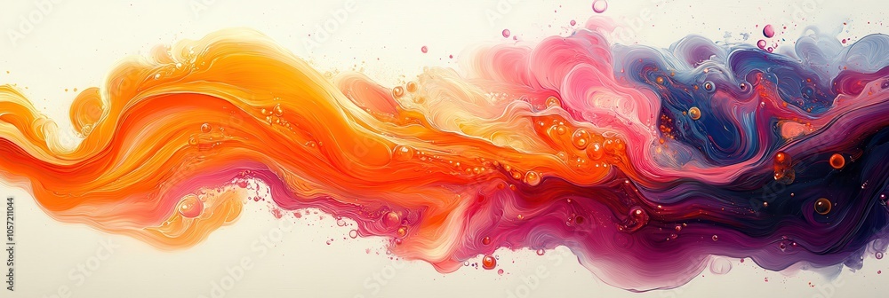 Vibrant neon red and orange liquid design, showcasing a smooth flowing texture, captivating and dynamic visual appeal Vibrant neon red and orange liquid design, showcasing a smooth flowing texture, captivating and dynamic visual appeal