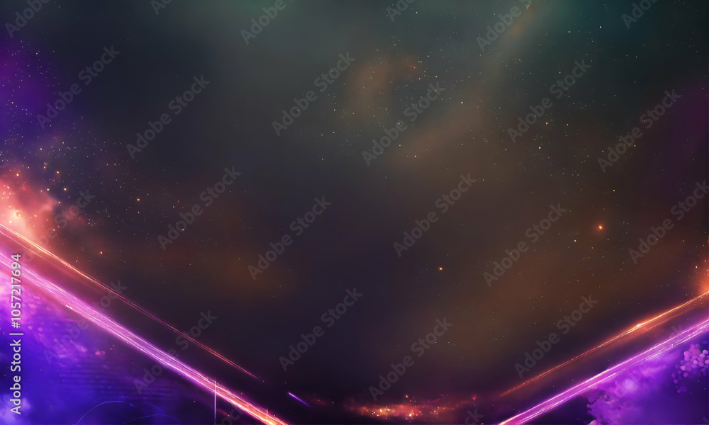 Obraz premium splash in the space