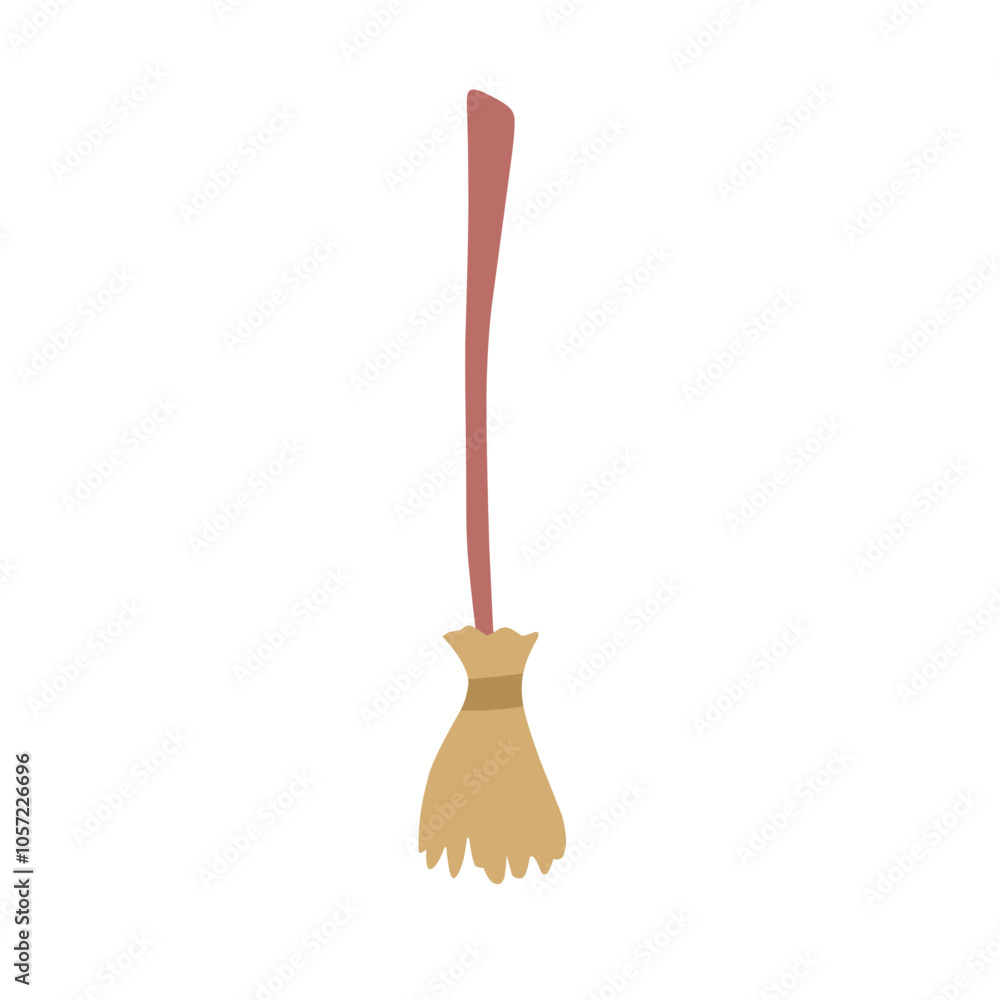 Broomstick icons set cartoon vector Broomstick icons set cartoon vector