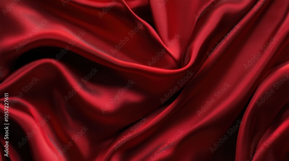 Rich luxurious red satin fabric in landscape orientation. Smooth elegant backdrop for designs. Rich luxurious red satin fabric in landscape orientation. Smooth elegant backdrop for designs.
