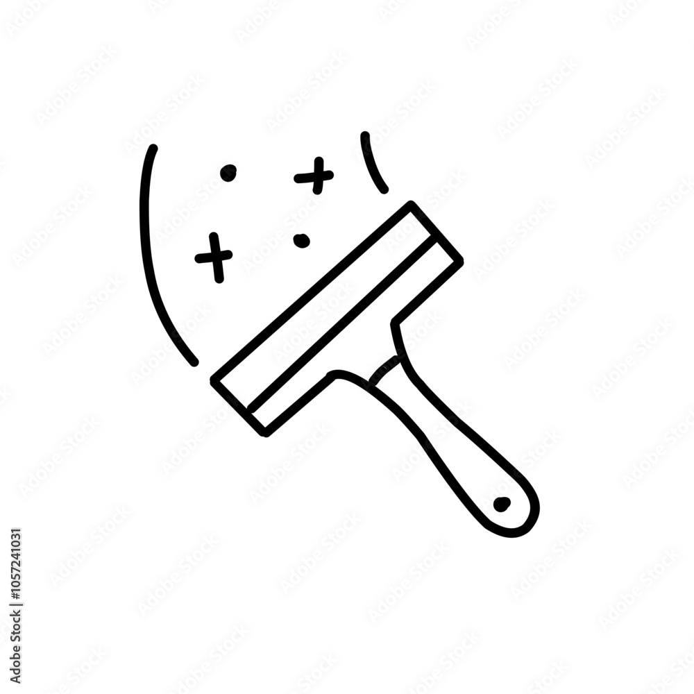 housekeeping cleaning line icons set housekeeping cleaning line icons set