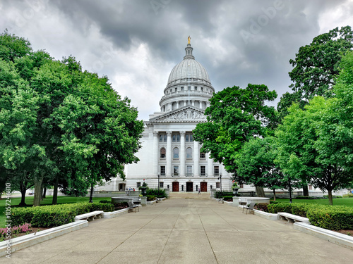 Madison State Capitol backside