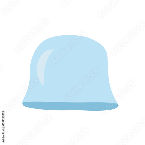 Set of colorful bucket hats