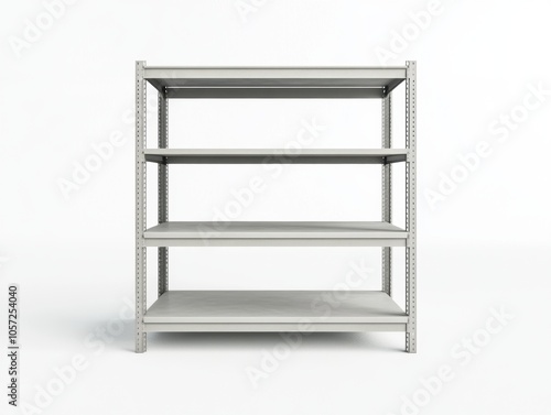 Metal Shelving Unit.