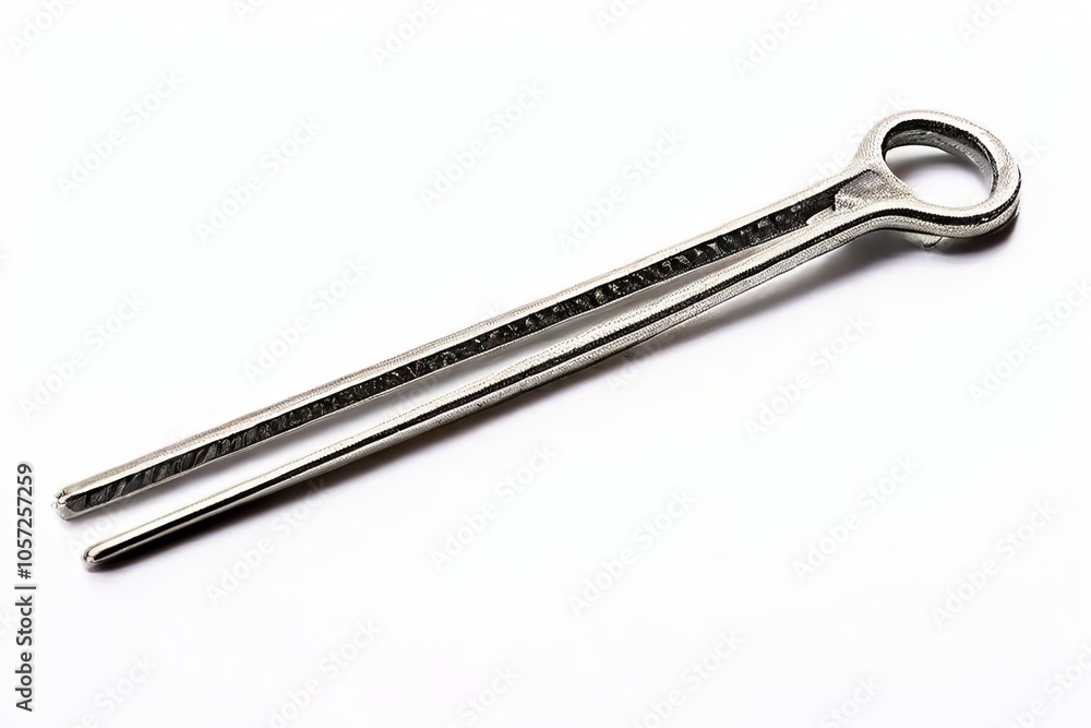 strip with staple a staple holding two ends together strip with staple a staple holding two ends together