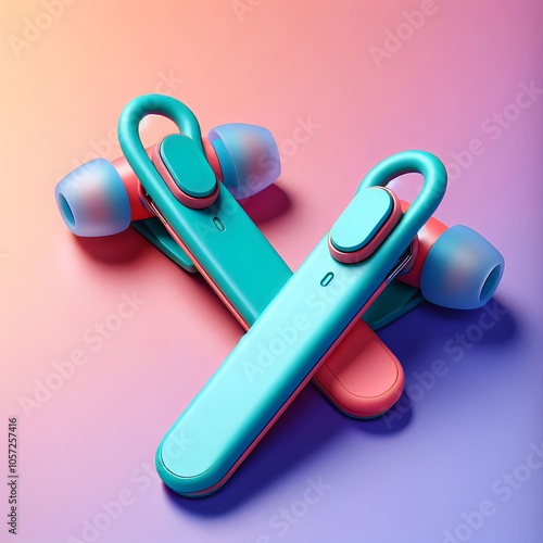 Stylish Clip On Earphones photo