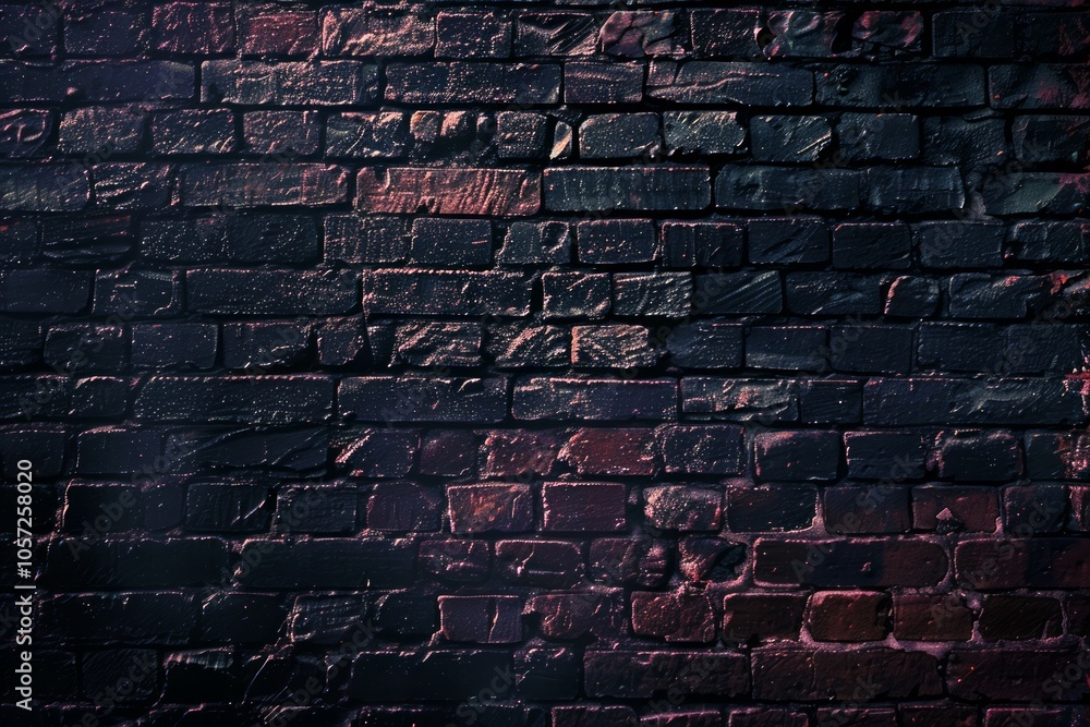 Photo of Old ghetto black brick wall. Background texture for backdrops or mapping Photo of Old ghetto black brick wall. Background texture for backdrops or mapping