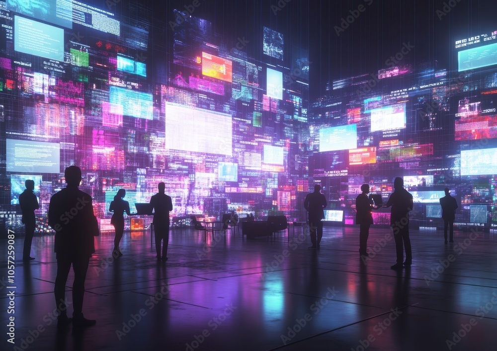 Digital Data Wall. Digital Data Wall.