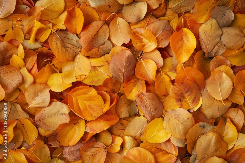 Photo of Orange autumn fallen leaves on ground. Background texture for backdrops or mapping Photo of Orange autumn fallen leaves on ground. Background texture for backdrops or mapping