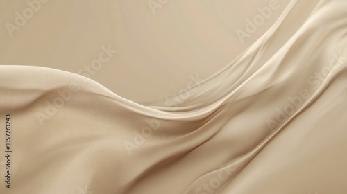 Warm taupe background, monotone style, minimalistic design