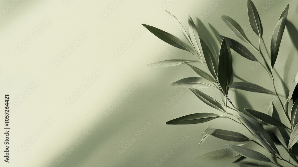 Clean, single-tone background, soft olive green, minimalist style Clean, single-tone background, soft olive green, minimalist style
