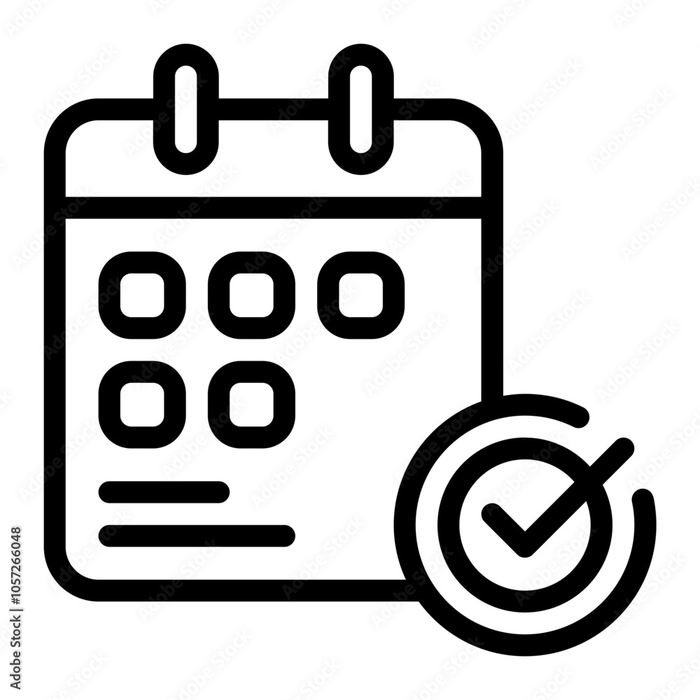 Checklist Line Icon Checklist Line Icon