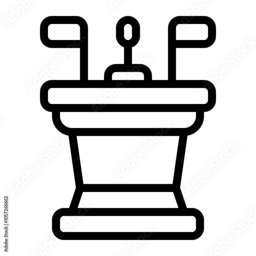 Demarcation Line Icon