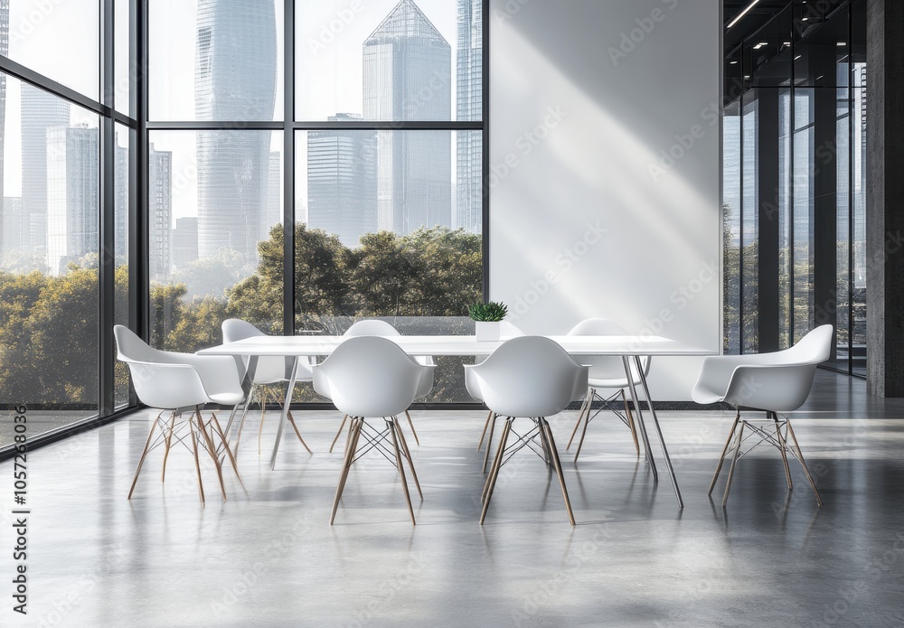 Fototapeta premium Modern Office Meeting Room.