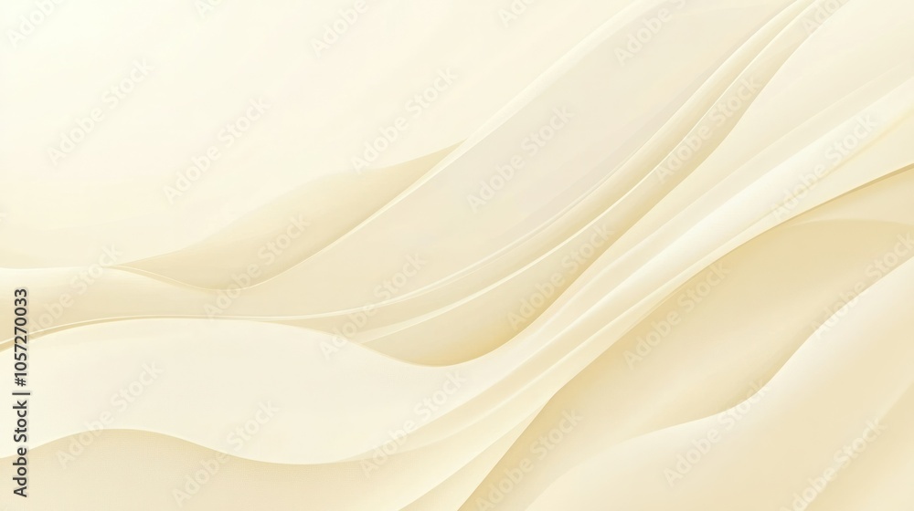 Fototapeta premium Minimalist background with soft beige tone, smooth finish