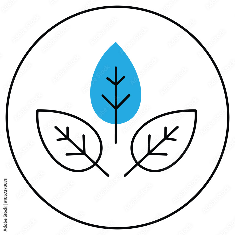 Eco Organic Leaf Design Vector ICon Design Eco Organic Leaf Design Vector ICon Design